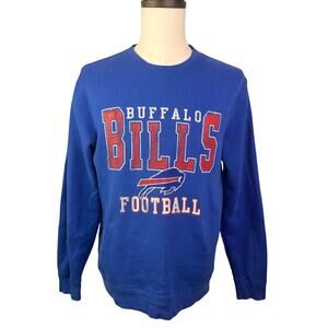 Vintage Buffalo Bills Blue Football crew neck Sweater large 90s NFL